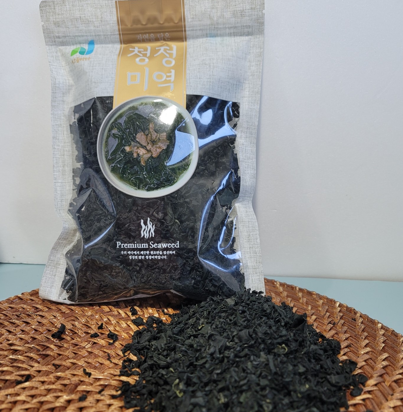 청정미역100g, 150g, 청정미역500g, 바다애 조각미역100g, 청정 조각미역150g,미역귀200g,조각미역100g