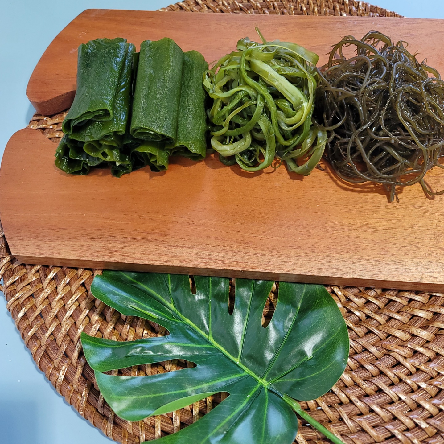 꼬시래기, 쌈다시마, 미역줄기